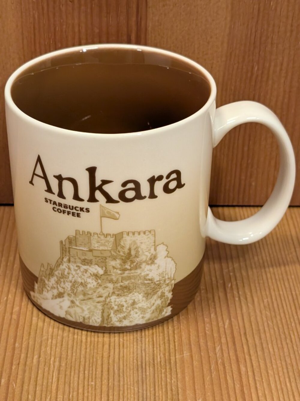 ANKARA Turkey 2013 Starbucks GLOBAL COLLECTOR SERIES Coffee Mug 16oz - LNUC
